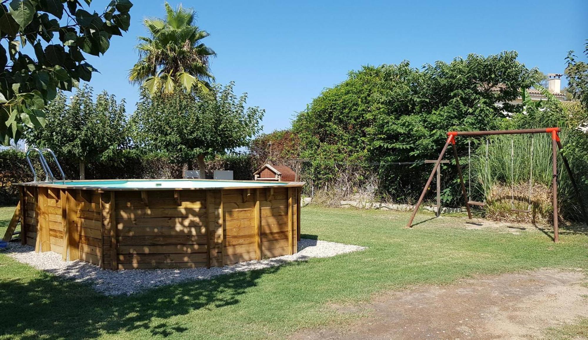 Barraca Tipica Del Delta, Con Piscina, Jardin Y Barbacoa - Deltavacaciones Villa Sant Jaume d'Enveja Exterior photo